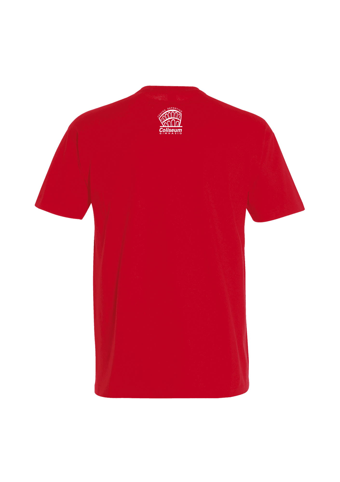 Camiseta Roja Hombre 190g 014 Gimnasio Coliseum - CDCG14-IMPERIALROUGEDOS